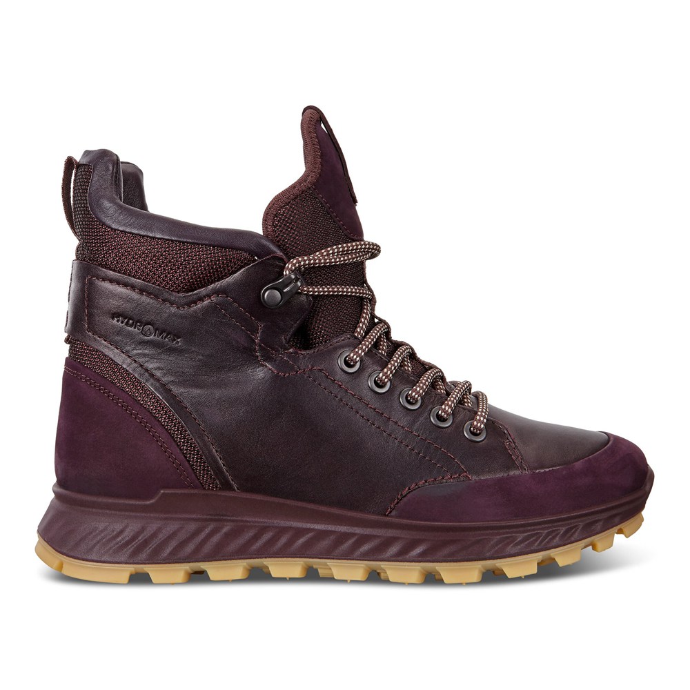 Botas Mujer - ECCO Exostrike Shinebright - Vino - FCI083195